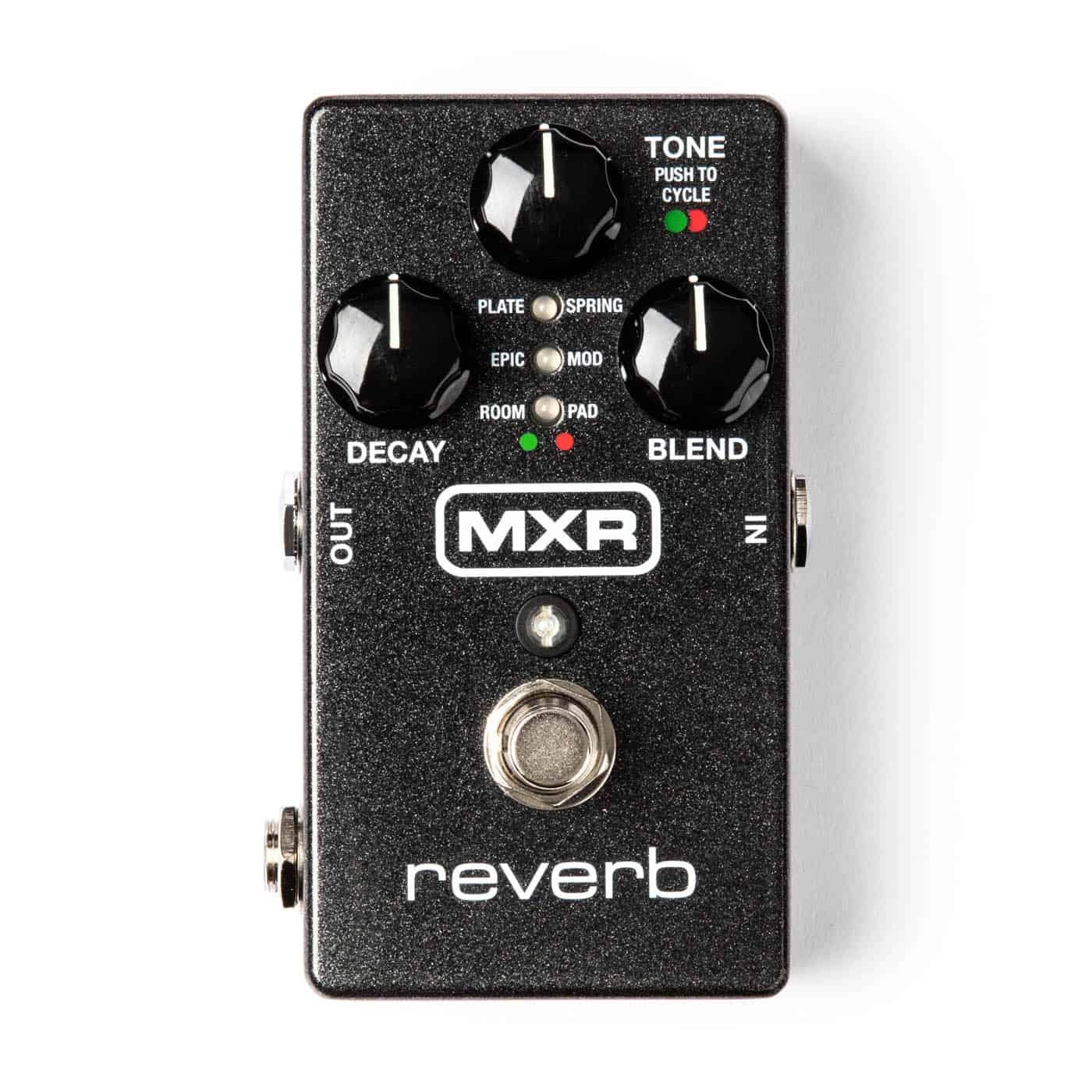 Picture of a MXR M300 Reverb guitar pedal